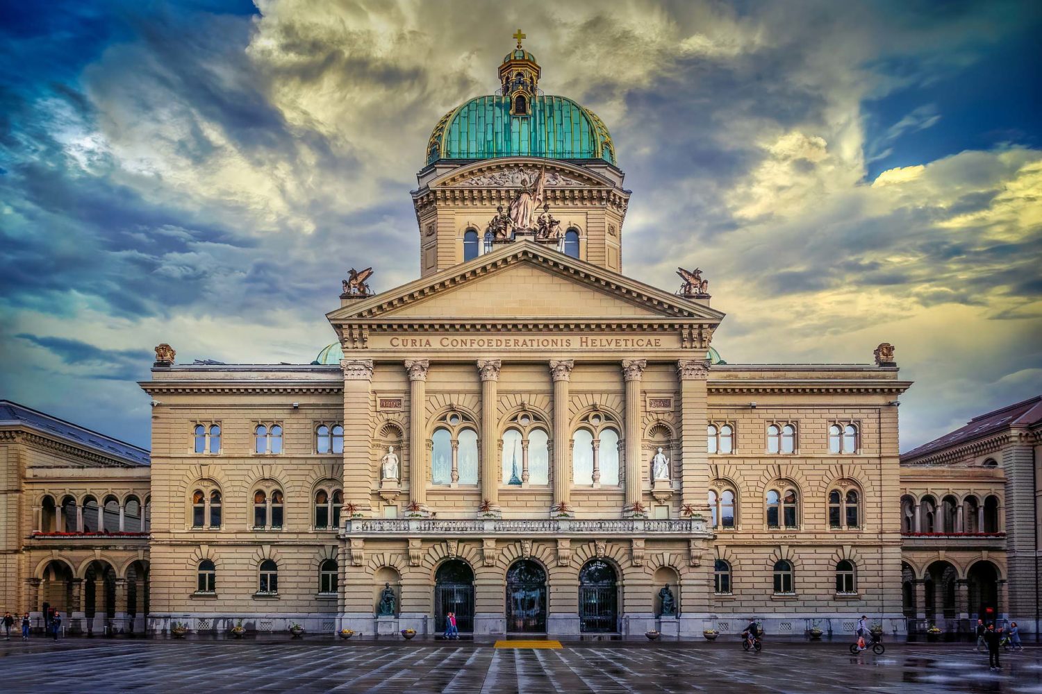 Bern Bundeshaus, Foto: Marco De Luca