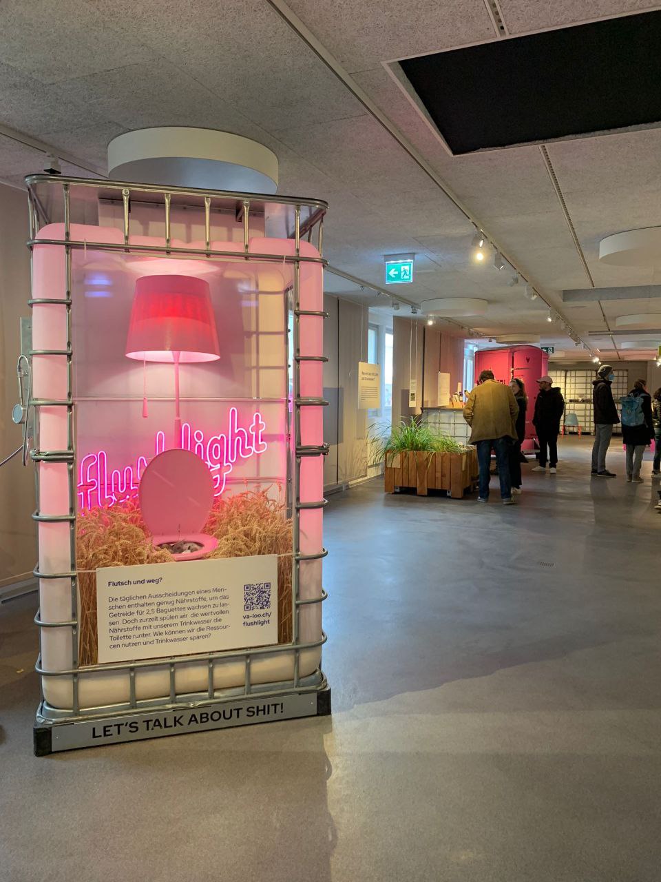 Touring exhibition about water and nutrient cycles